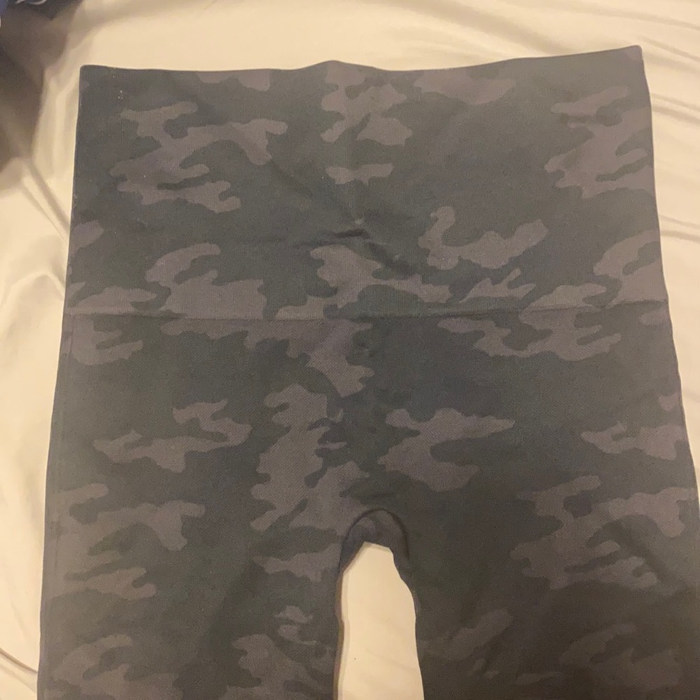 SPANX camo leggings